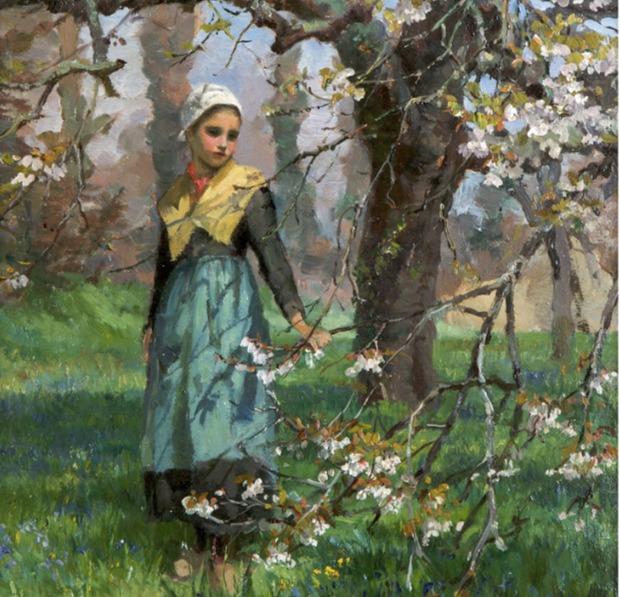 Girl in an Orchard, Maria Dorothy Webb